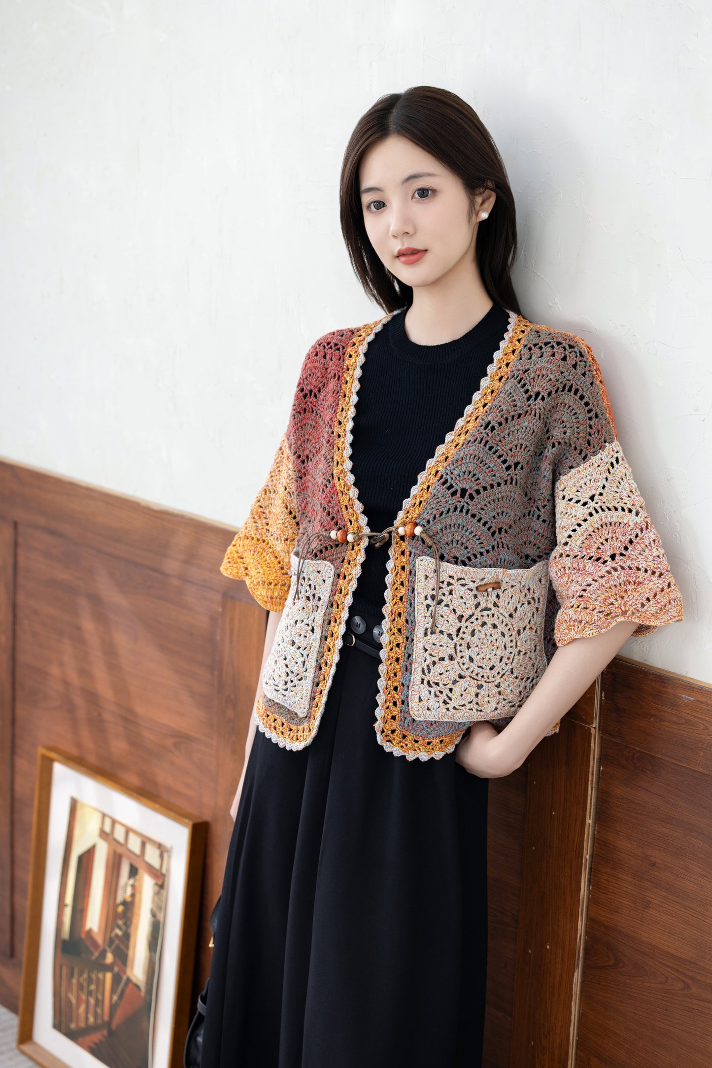 Sun-Kissed Cardigan Crochet Pattern