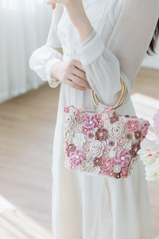 Flower Bucket Bag Crochet Pattern
