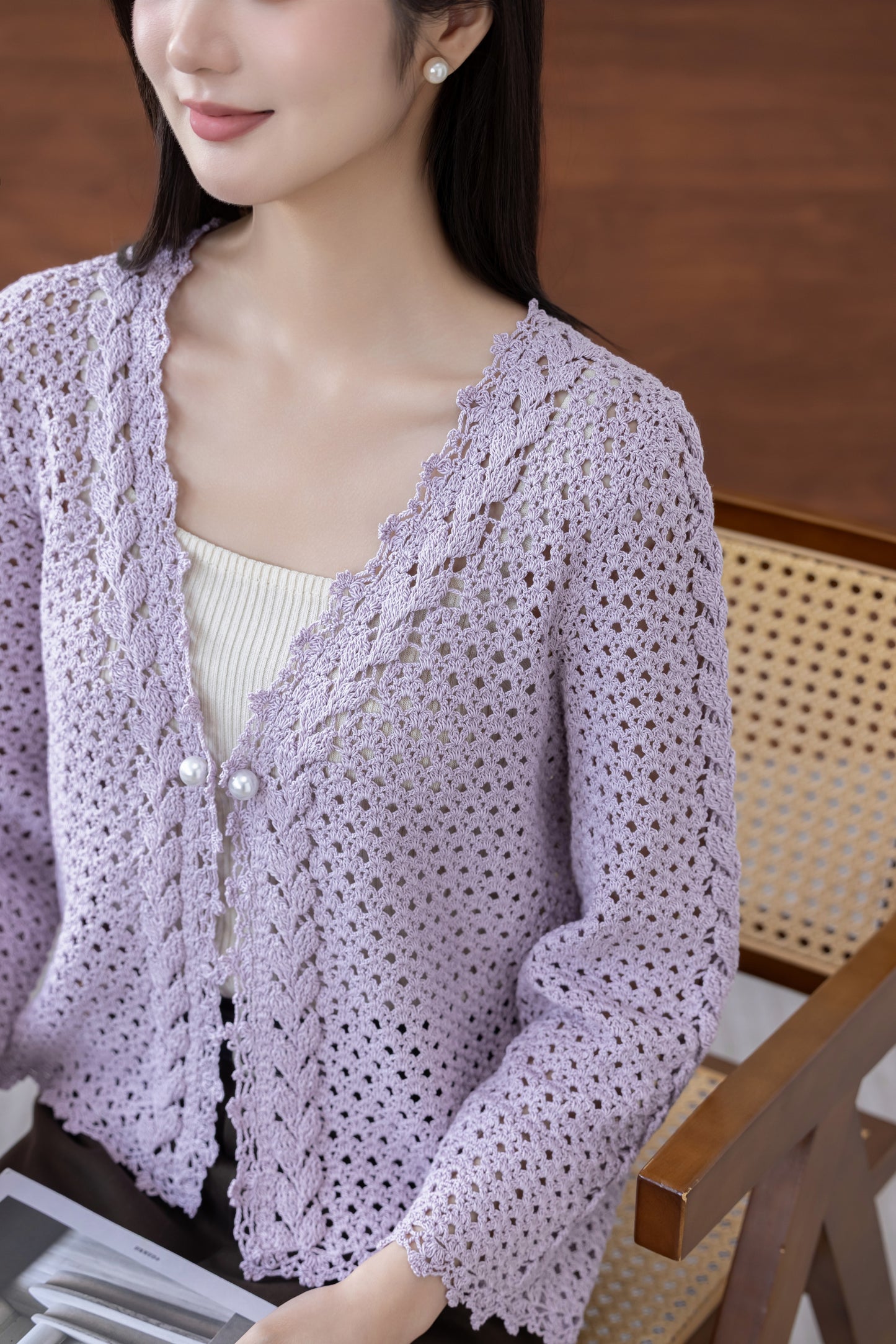 Duel Leaves Crochet Pattern