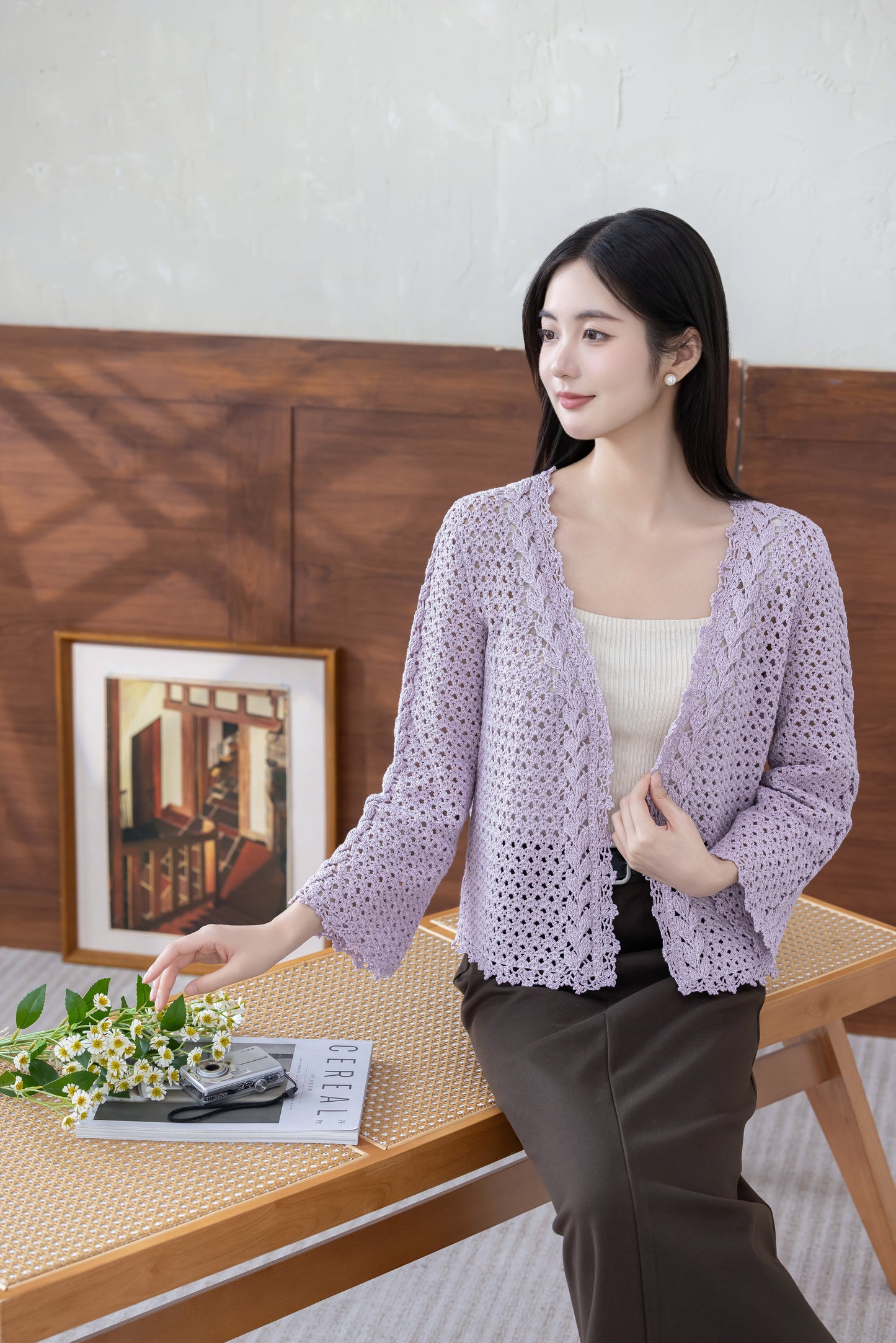 Duel Leaves Crochet Pattern