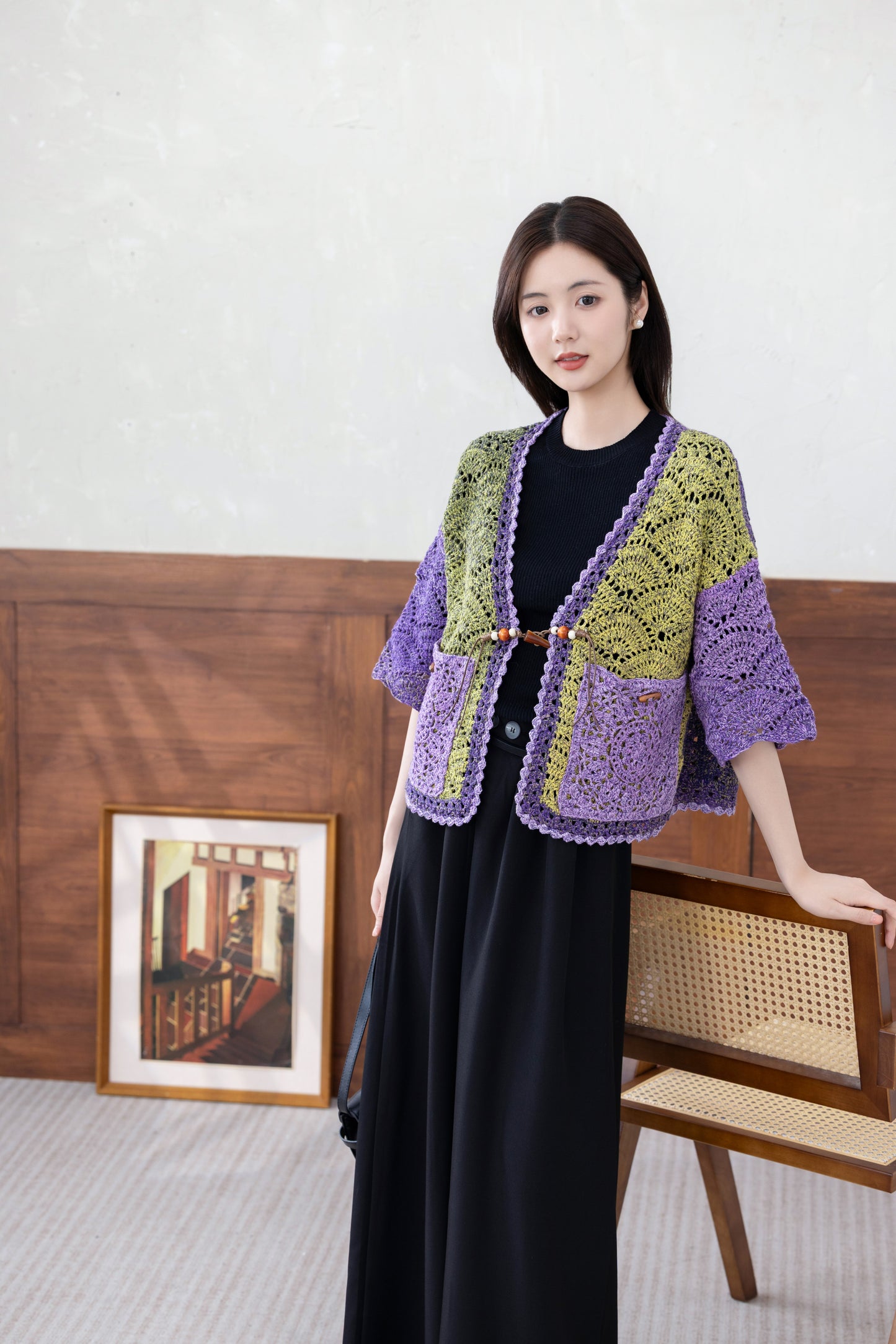 Sun-Kissed Cardigan Crochet Pattern