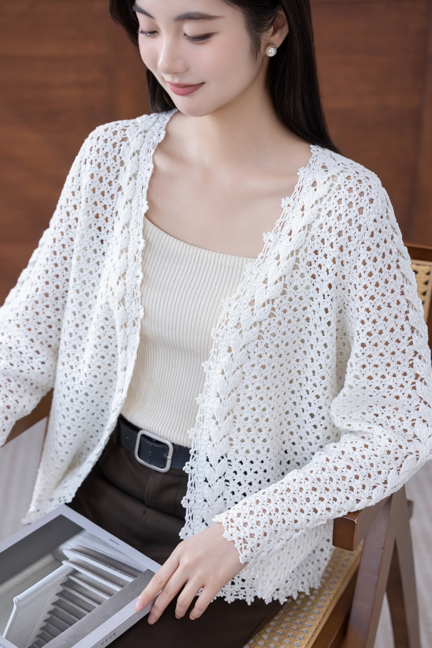 Duel Leaves Crochet Pattern