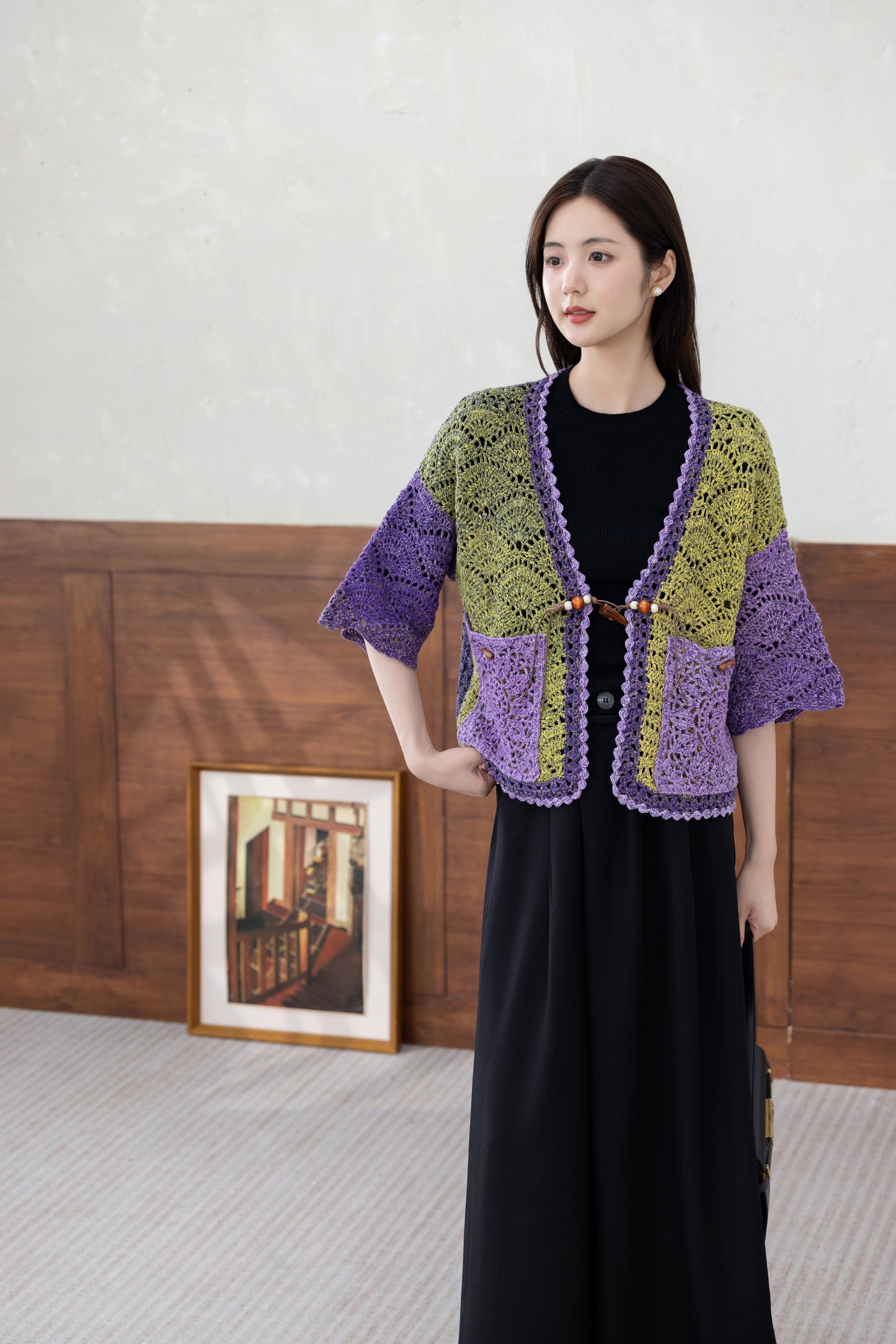 Sun-Kissed Cardigan Crochet Pattern