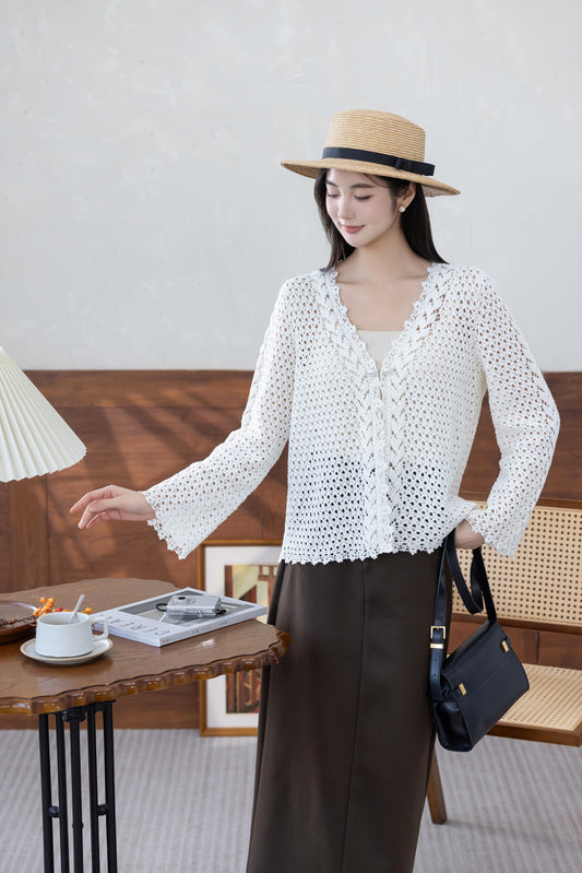 Duel Leaves Crochet Pattern