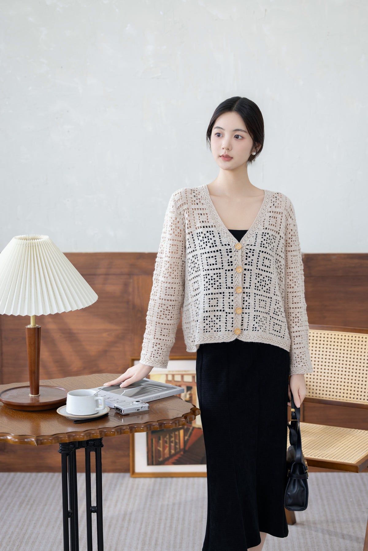 Square Cardigan Crochet Kit