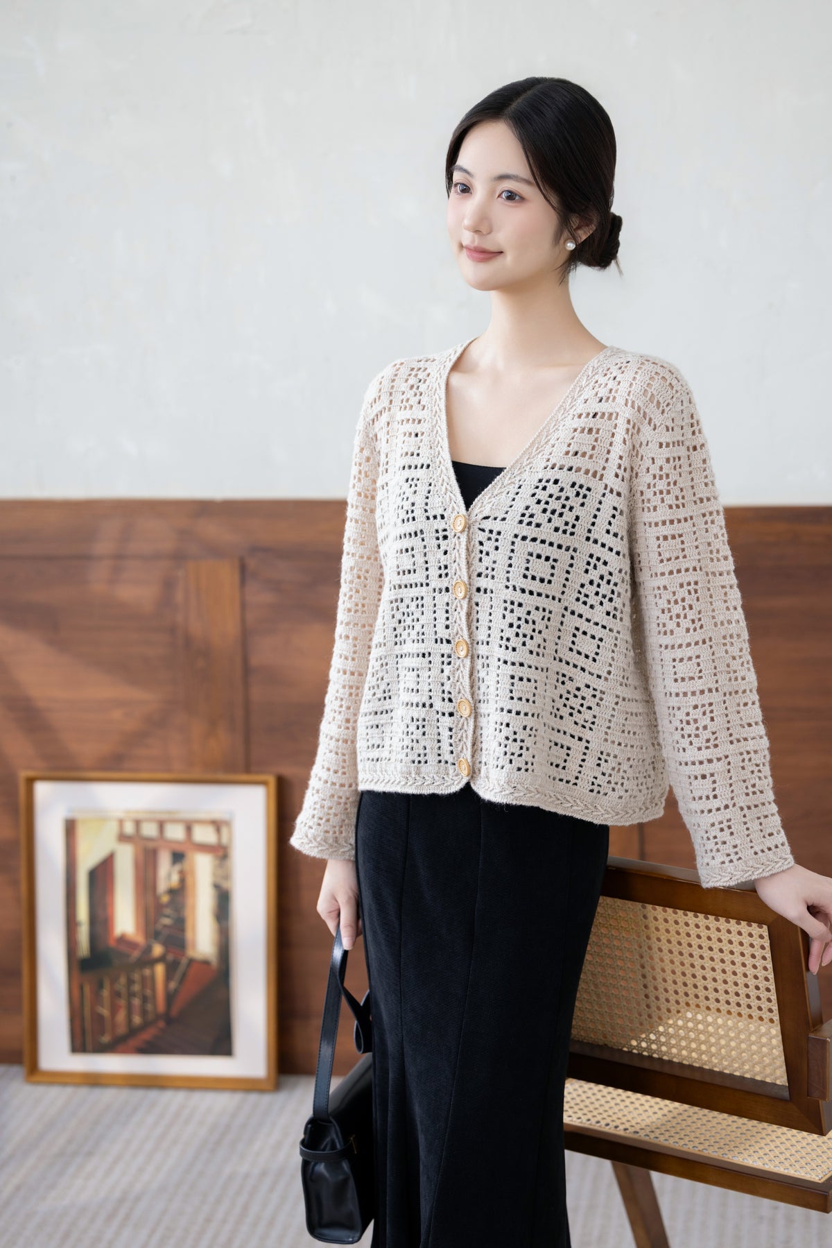 Square Cardigan Crochet Kit