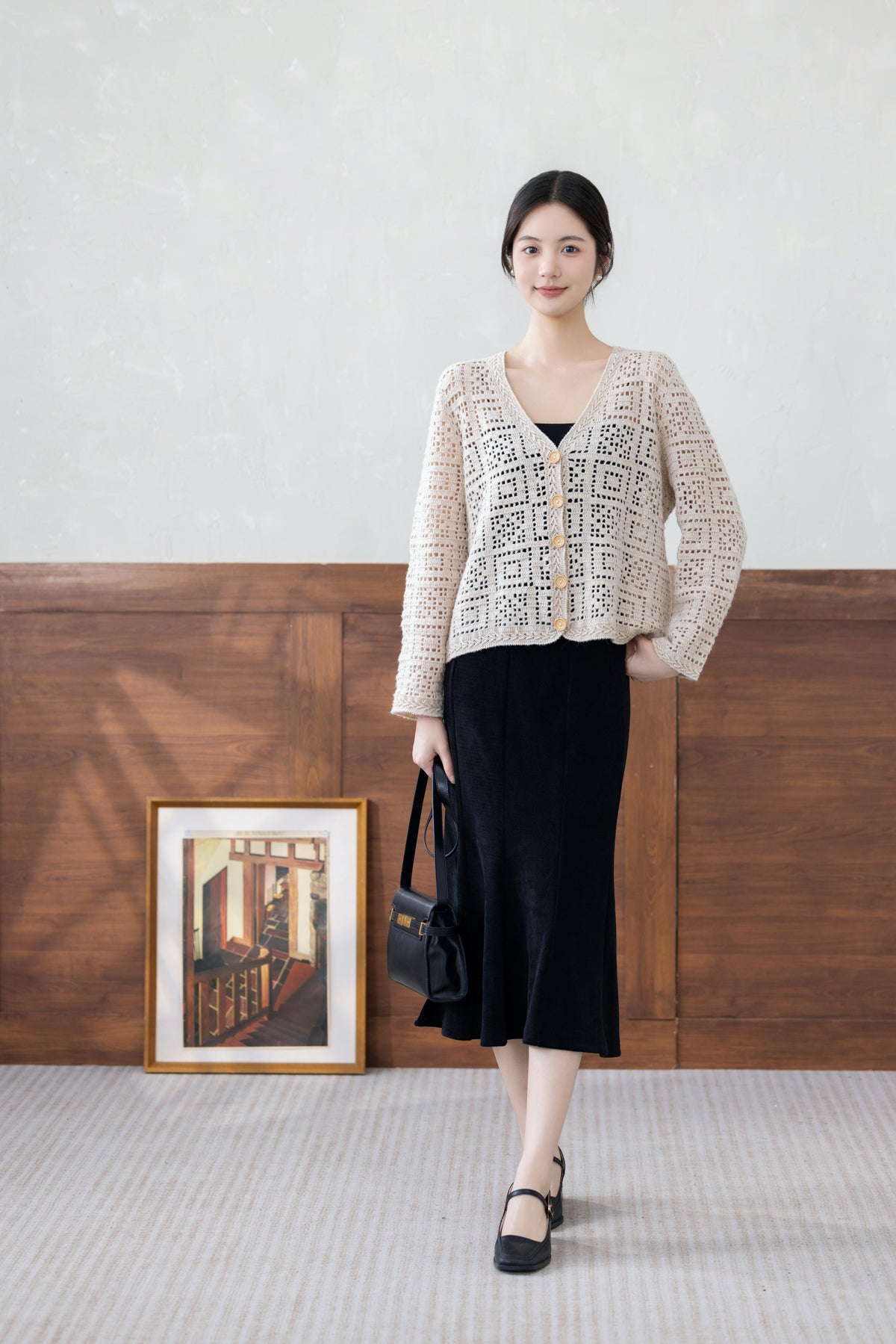 Square Cardigan Crochet Kit