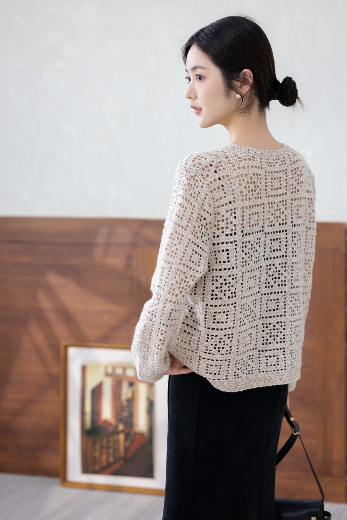 Square Cardigan Crochet Kit