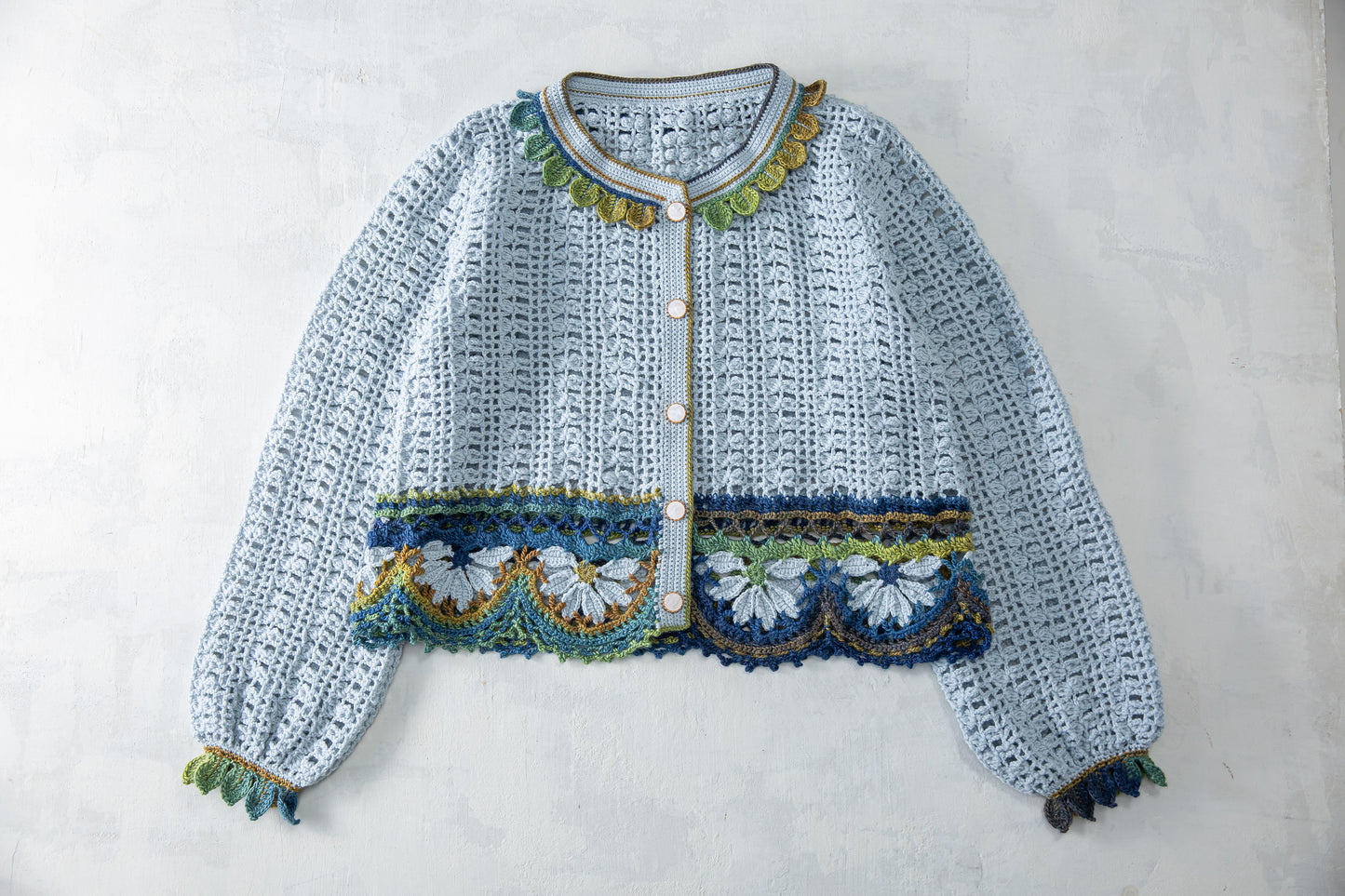 Leisure Flowers Whisper Crochet Kit