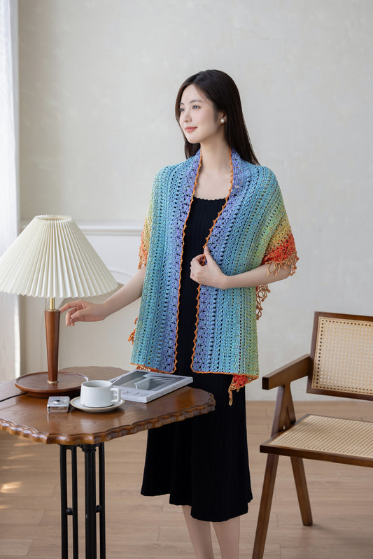 Nimbus Shawl Crochet Kit