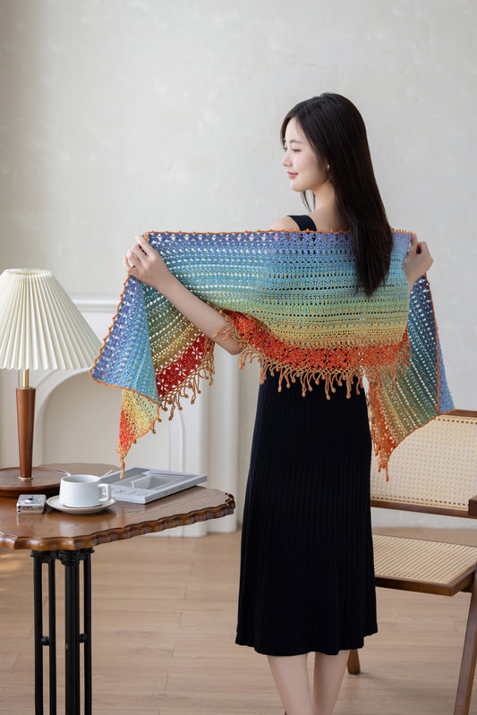 Nimbus Shawl Crochet Kit