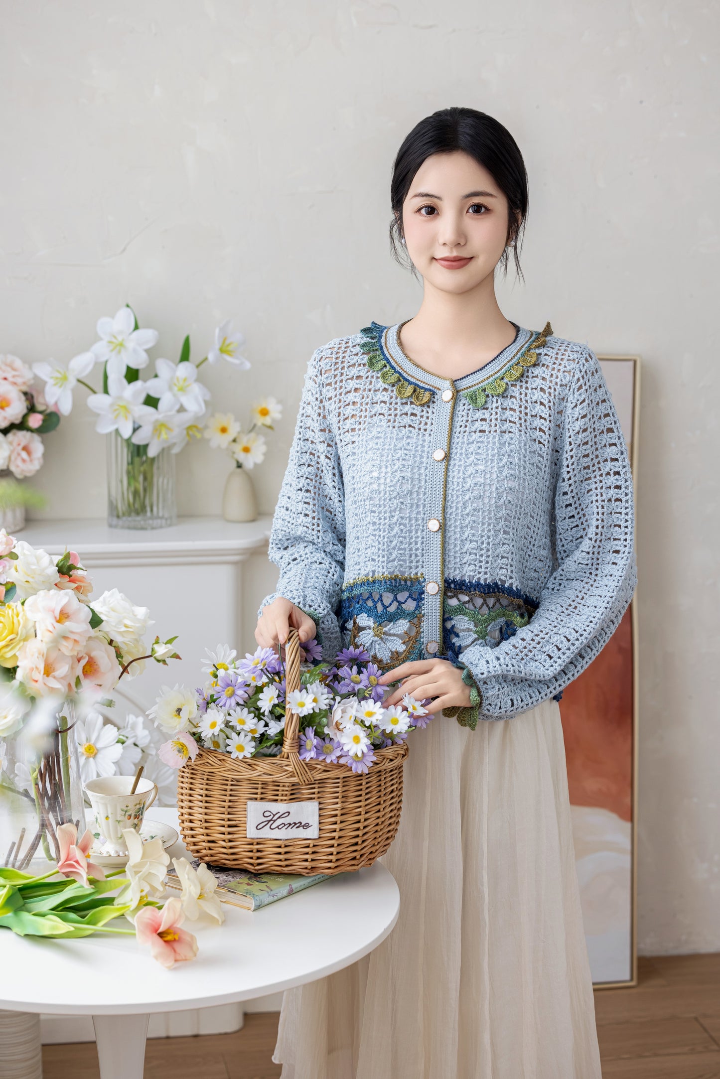 Leisure Flowers Whisper Crochet Pattern