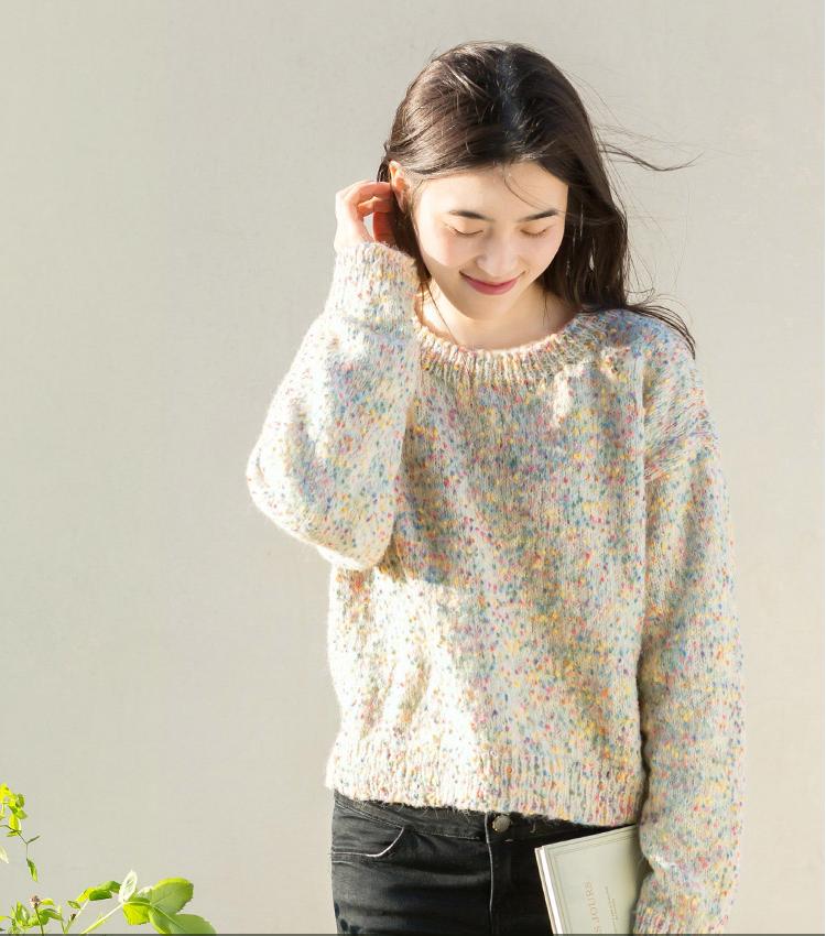 Point Pullover Knit Pattern