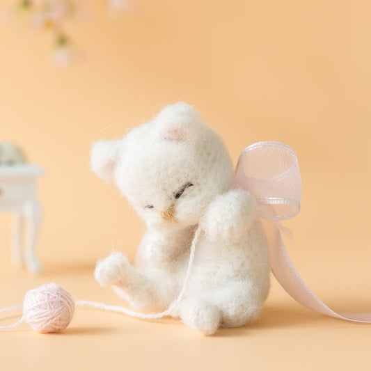Sleepy Kitten Crochet Pattern