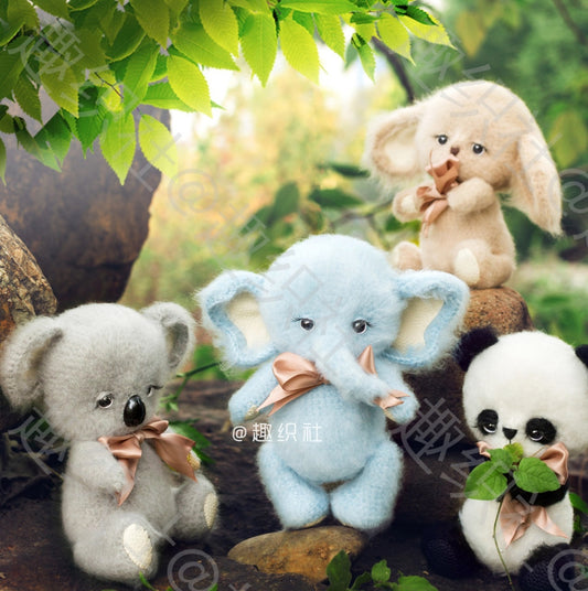 Animal Party Crochet Pattern