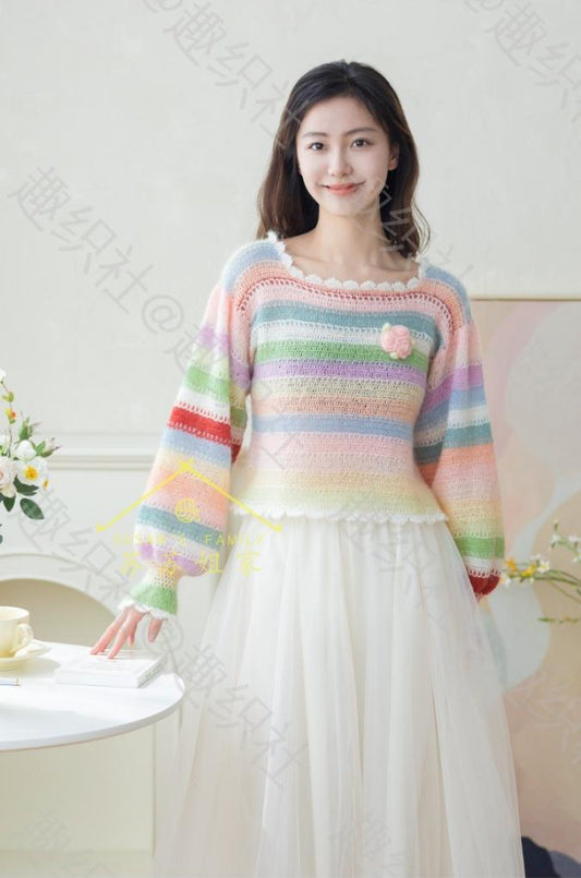 Rosy Reflection Crochet Pattern
