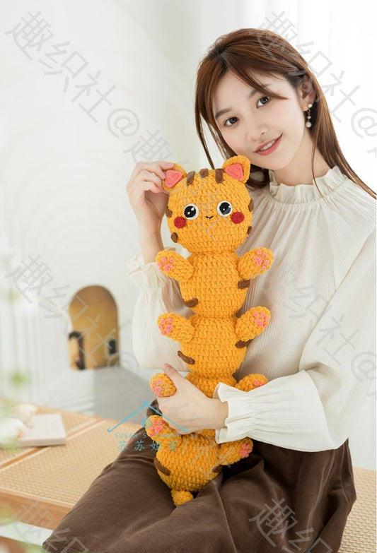 Kitty Worm Crochet Pattern