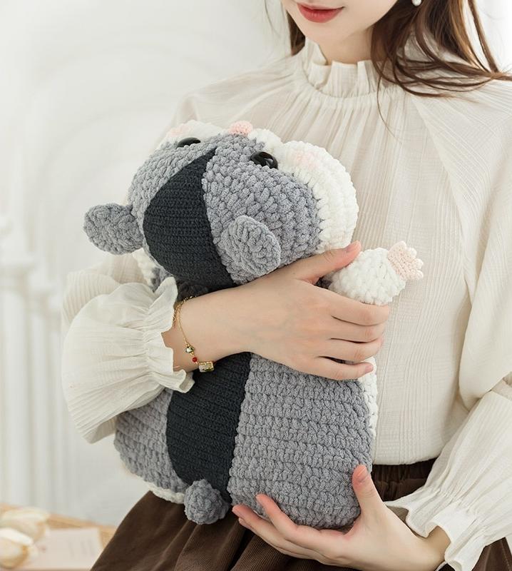 Hamster Cushion Crochet Pattern