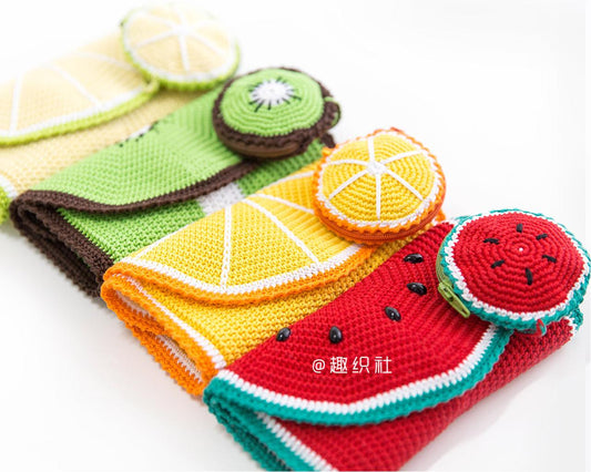 Fruity Pouch Crochet Pattern