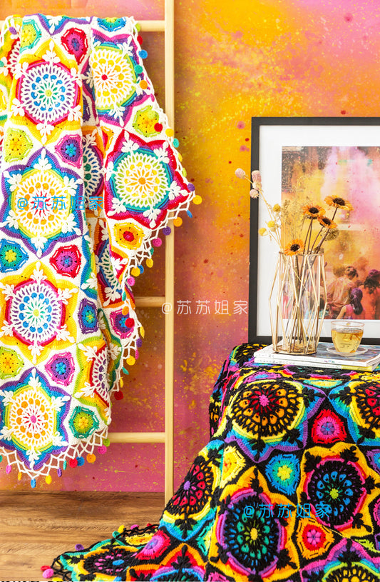 Heidi's Vine | Crochet Chart Pattern | Limited Written Instructions | Video Tutorial Available