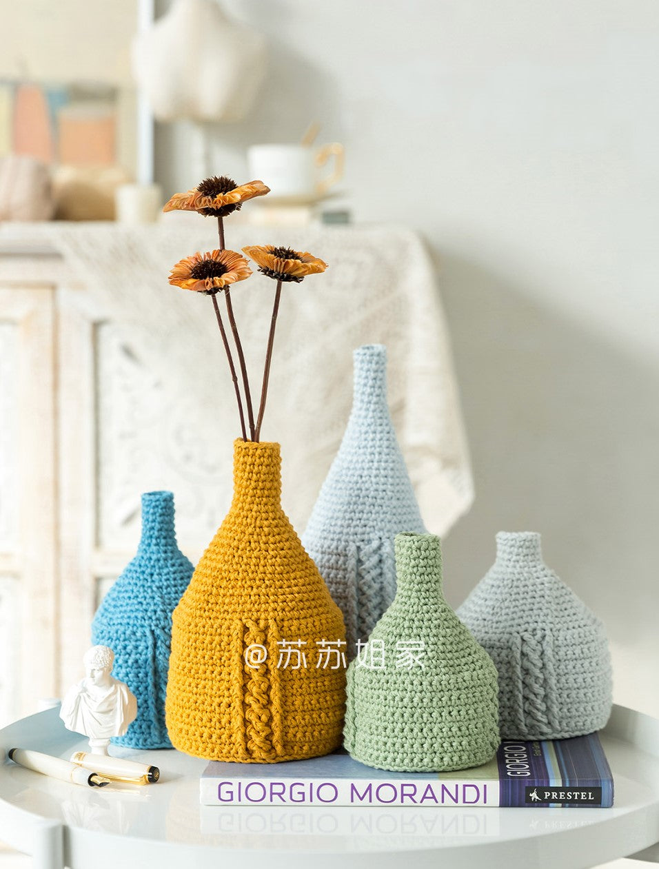 Morandi Art Vase Crochet Pattern