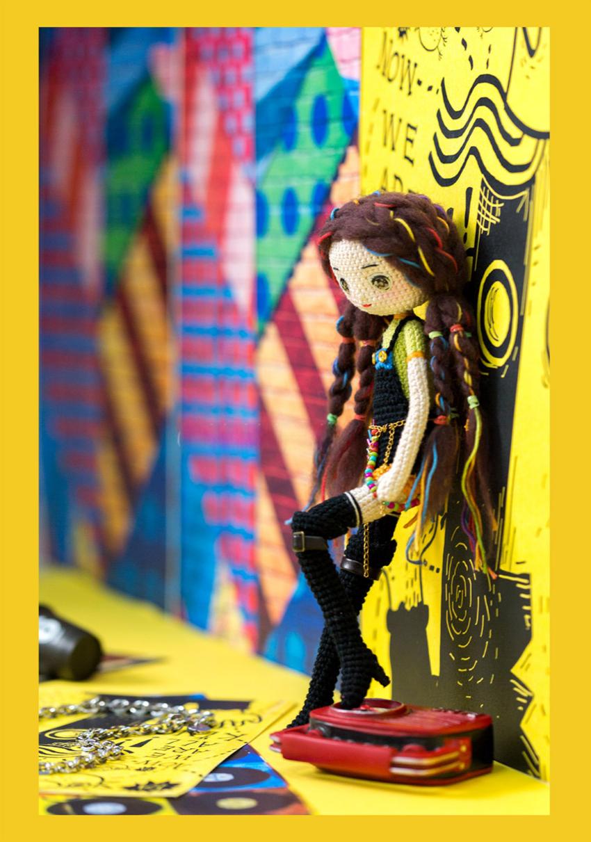 Cool Girl Doll Crochet Pattern