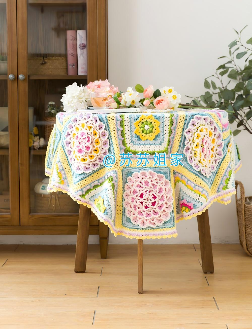 Hydrangea Blanket Crochet Kit