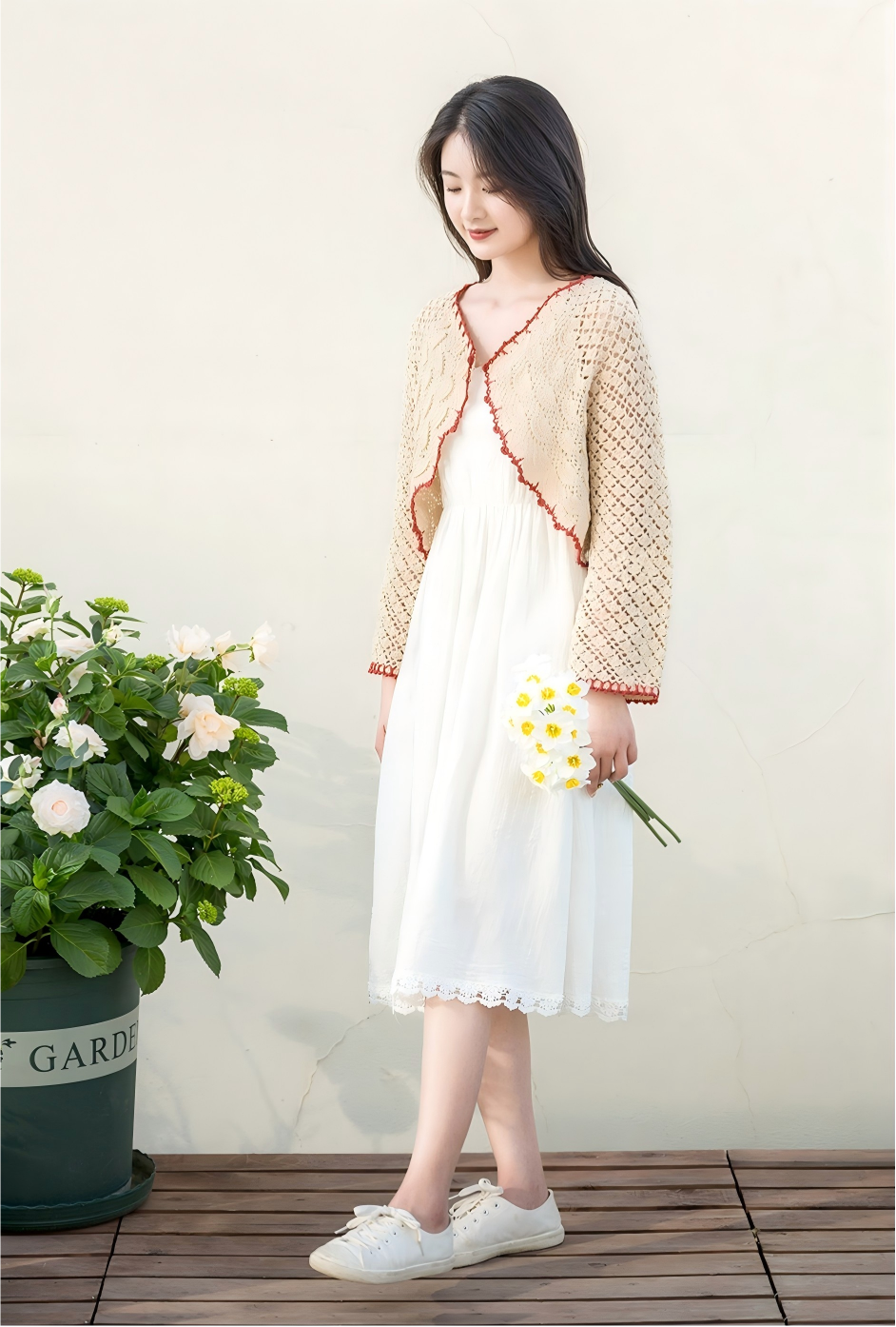 Charming Cardigan Crochet Pattern