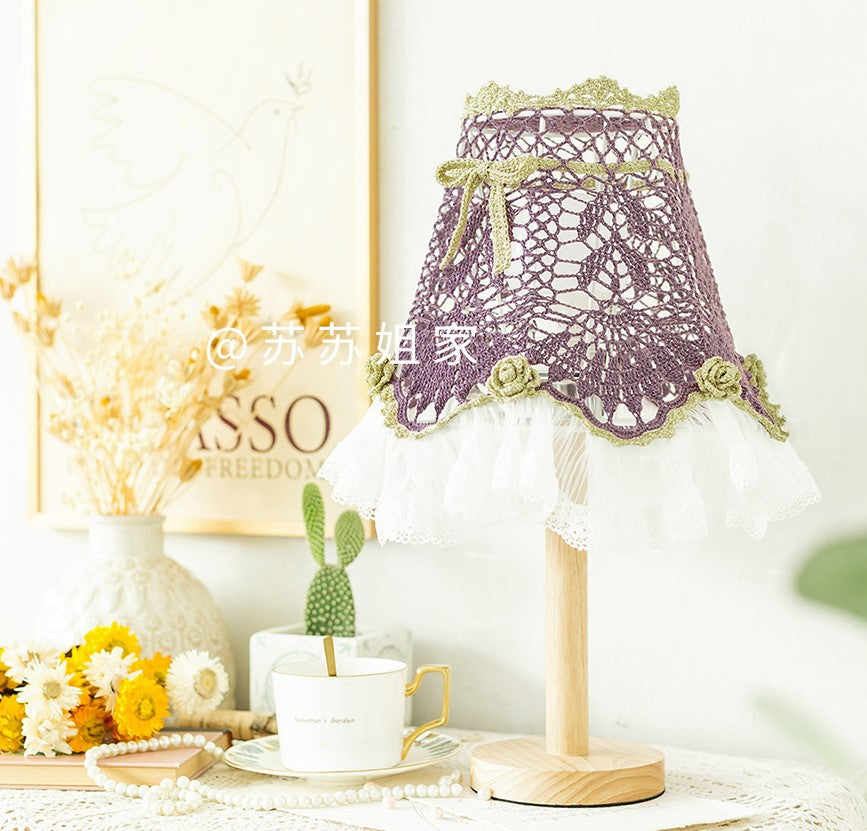 The Victorian Lace Lampshade Crochet Pattern