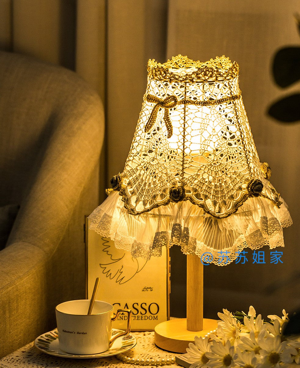 The Victorian Lace Lampshade Crochet Pattern