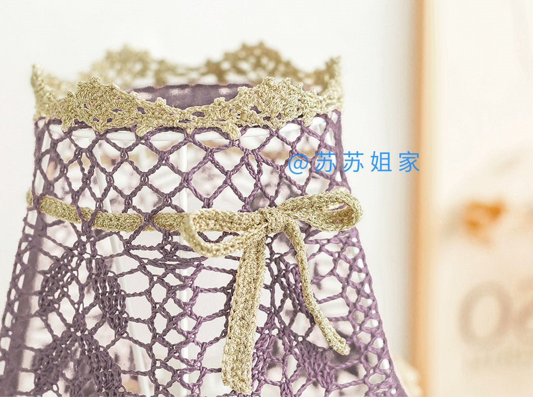 The Victorian Lace Lampshade Crochet Pattern